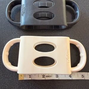 Dr. Brown's Bottle Handle Set - Black and Cream